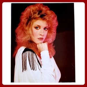 Stevie Nicks Fleetwood Mac Headshot S&M Rock Photograph Portrait 8x10 Glossy CC1